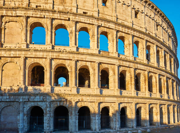 istock Colosseum at morning in Rome 1161970163