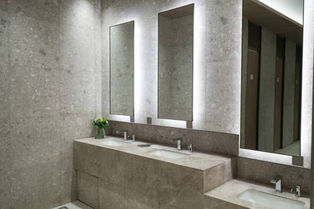 istock Shopping center luxury washroom 1161970228