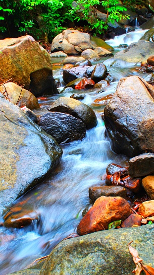 Stream Water Flowing Through The Rocks Nature Wallpaper Stock Photo - Download Image Now - iStock Stream Water Flowing Through The Rocks Nature Wallpaper Stock Photo - Download Image Now - iStock