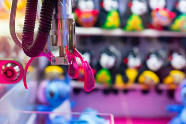 istock Close up toy grabbing game, arcade game. 1161973556
