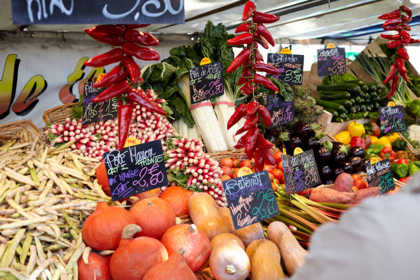 istock Fresh Food at a Paris Market 1161975857