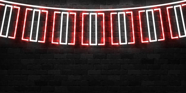 istock Vector realistic isolated neon sign of Peru flags for template decoration and layout covering on the wall background. Concept of 28th July, Independence day in Peru. 1161976587
