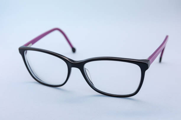 istock Black and purple degree glasses, with stylish and simplicity. 1161993335