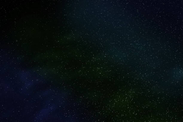 istock Abstract background texture of distant star space and multicolored nebula, illustration. 1161995107