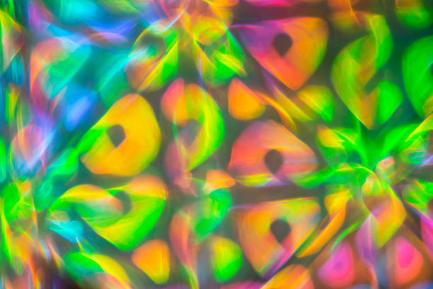 istock Pattern of colorful blurry abstract shapes 1161996844