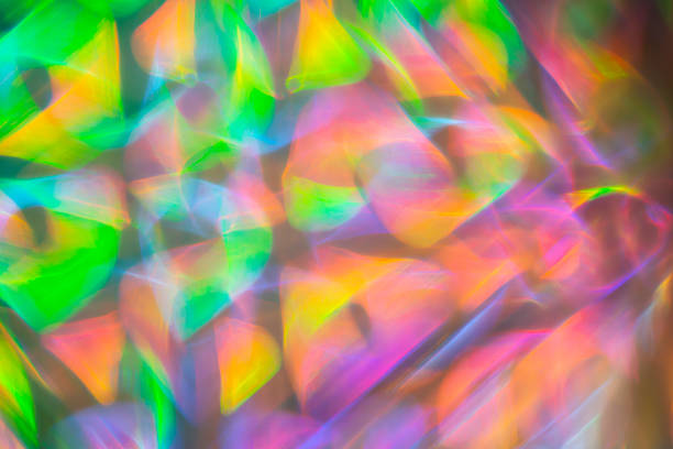 istock Pattern of colorful blurry abstract shapes 1161996892