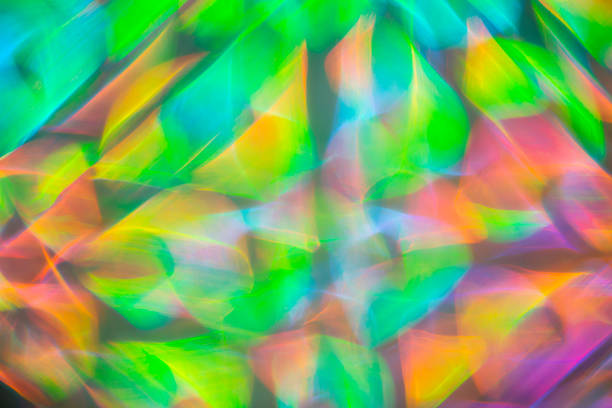 istock Pattern of colorful blurry abstract shapes 1161996896