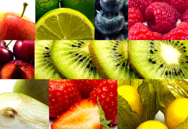 istock Collage of different ripe fruits 1161999020