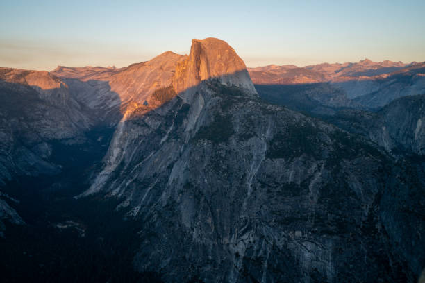 istock Half dome at Yosemite national park, USA - Beautiful sunset 1161999564