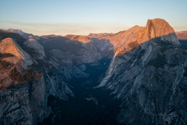 istock Half dome at Yosemite national park, USA - Beautiful sunset 1162000156