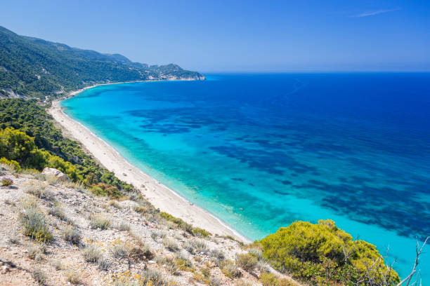 Pefkoulia beach, Lefkada island, Greece