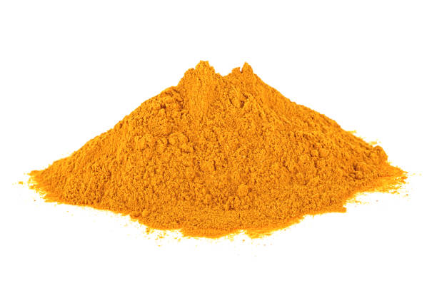 istock Turmeric powder isolated on a white background. Curry powder. Curcuma. 1162005217