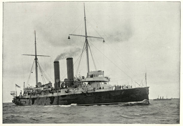 Royal Navy warship, HMS St George (1892), cruiser, 19th Century