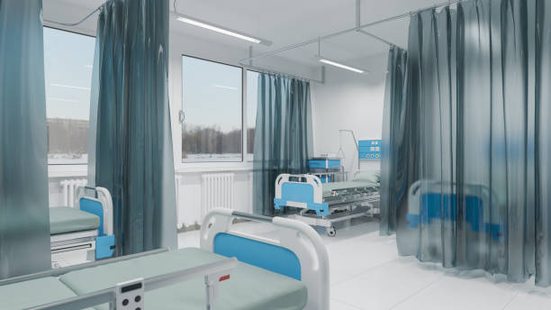 istock Illuminated Recovery Room with a Visible View Outside 1162024515