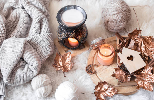 istock Cozy autumn and winter comfortable home life. 1162026119