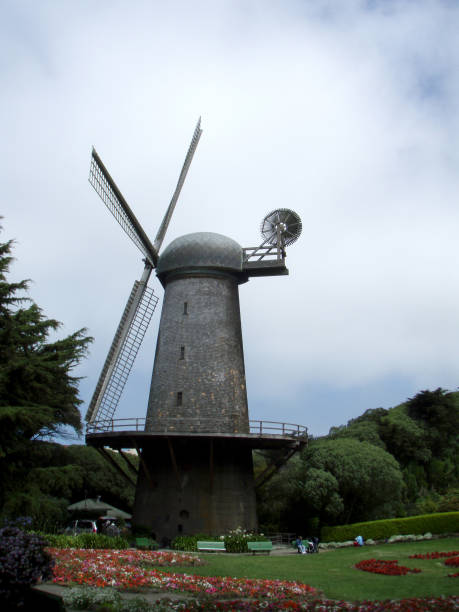 istock Golden Gate Park North Dutch Windmill 1162028729