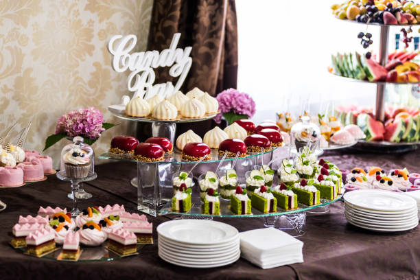 istock Candies table. Candy bar on the wedding. 1162030106