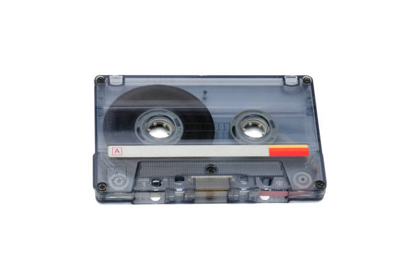 istock Compact audio tapes for magnetic recording on a white background.Compact cassette 1162032823