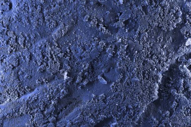 istock blue shining style highlighted layered plaster texture - beautiful abstract photo background 1162035041