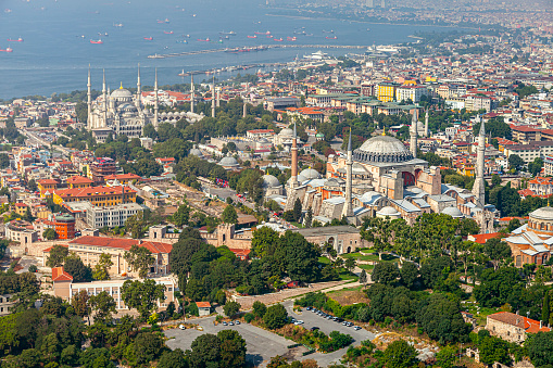 Sultan Ahmet district in Istanbul.