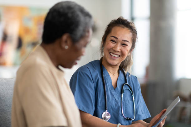 istock Doctor and patient having a conversation 1162045219