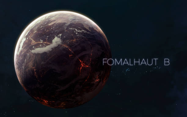 istock Exoplanet in deep space. Awesome science fiction render. Elements of this image furnished by NASA 1162045394