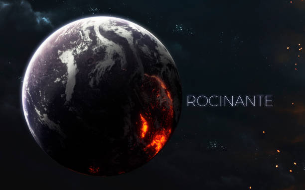 istock Exoplanet in deep space. Awesome science fiction render. Elements of this image furnished by NASA 1162045403
