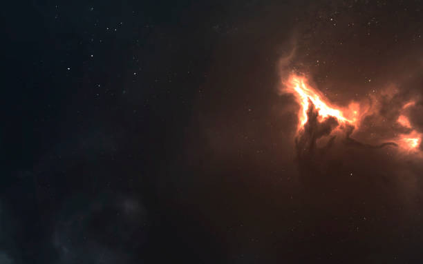 istock Nebula in deep space. Gas and dust clouds. Elements of this image furnished by NASA 1162045432