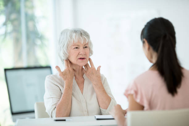 istock Senior woman meets with her physician 1162045508