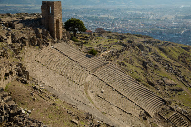istock Ancient Pergamon Theater, Bergama, Izmir, Turkey 1162050353