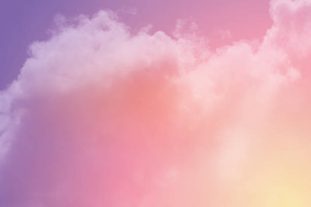 istock fantastic cloudy sky with pastel gradient color, nature abstract background 1162051000