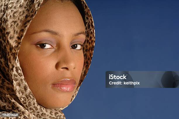 Middle Eastern Look Stock Photo - Download Image Now - Hijab, Looking At Camera, Serious