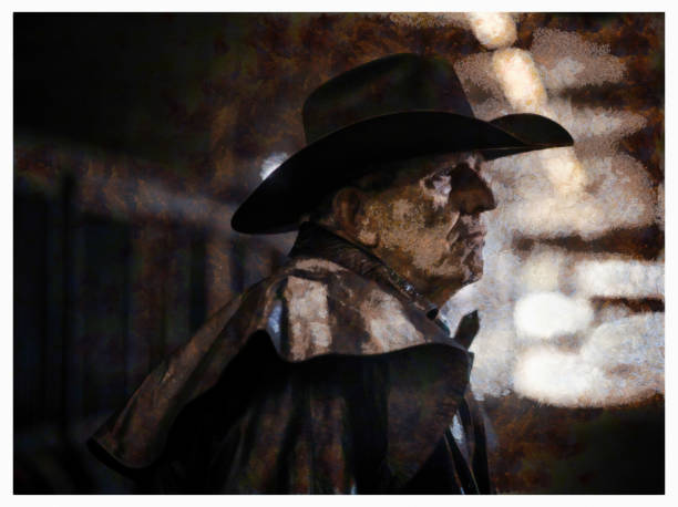 istock Senior cowboy portrait 1162063059
