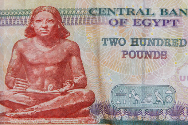 istock Macro shot of two hundred egyptian pounds bill 1162066061