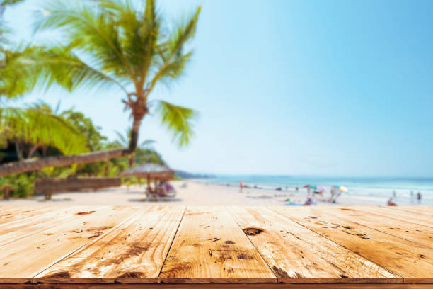 istock Product display montage of summer vacation background concept. 1162066576