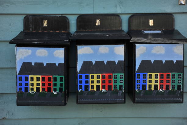 istock Mailboxes with beautiful color pictures. 1162068167