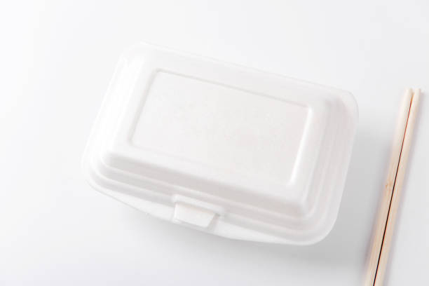 istock Disposable food box and  and disposable chopsticks 1162071673