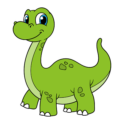 Ilustración de Ilustración Vectorial De Dinosaurio De Brontosaurus De  Dibujos Animados y más Vectores Libres de Derechos de Sonreír - iStock