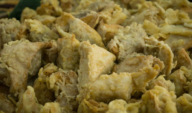istock Indonesian Traditional Food Fried Tofu closeup central java 1162080231