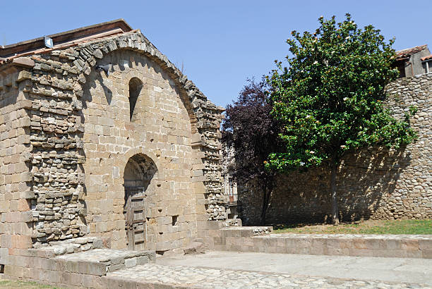 istock Sant Joan de les Abadesses (Catalonia, Spain): church ruins 116208421