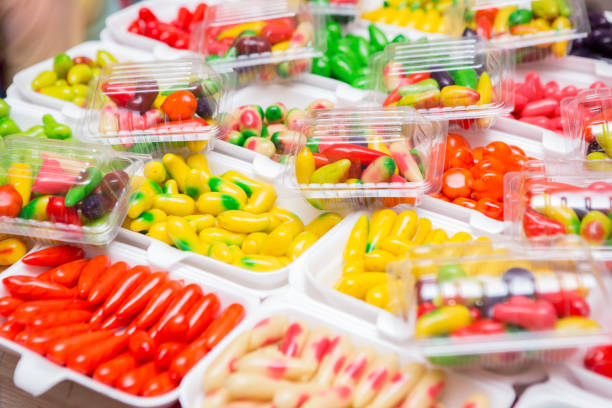 istock Selective focus of Colorful Thai dessert 1162086309