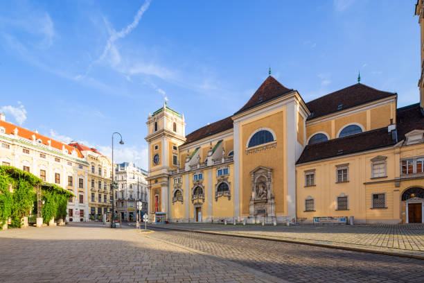 istock old Scottish Abbey in Vienna, Austria. 1162091944
