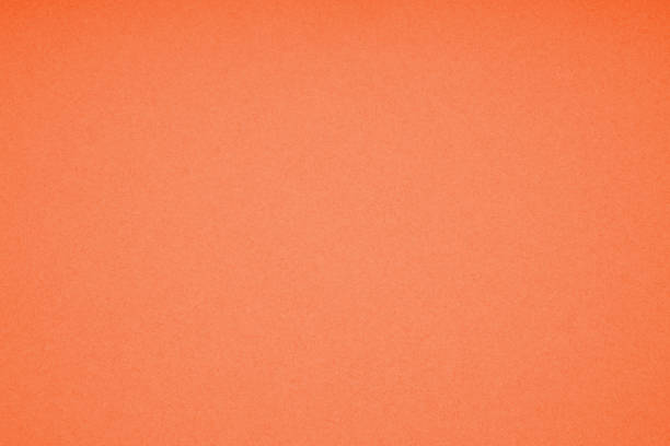 fondo de textura de papel de cartón de color naranja - cartoncillo fotografías e imágenes de stock