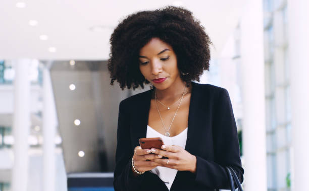 istock Wherever she goes she takes her business network with 1162093444