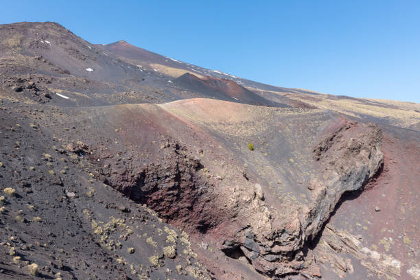 istock Etna volcano craters in Sicily, Italy 1162095535