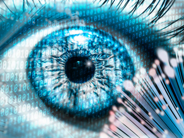 istock digital eye concept photo. fiber optic cable internet speed and secure digital data storage 1162097920