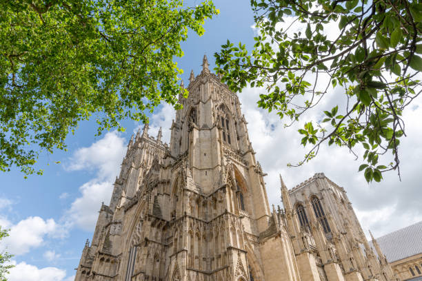 york minster. - york england england minster middle ages imagens e fotografias de stock