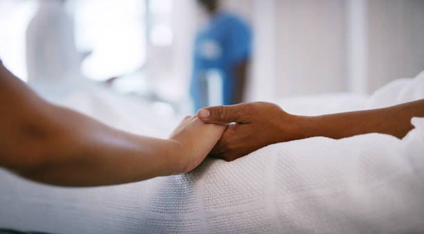 All Will Be Well In The End Stock Photo - Download Image Now - Hospital, Holding Hands, Patient - iStock