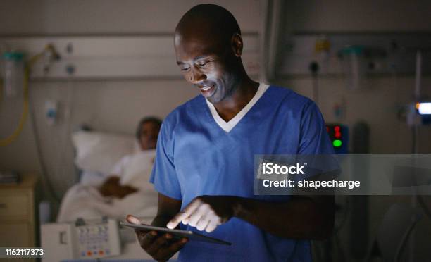 Sending Some Updated Notes To The Doctor Stock Photo - Download Image Now - Healthcare And Medicine, Technology, Doctor