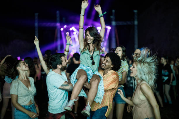 istock Fun on music festival! 1162123955